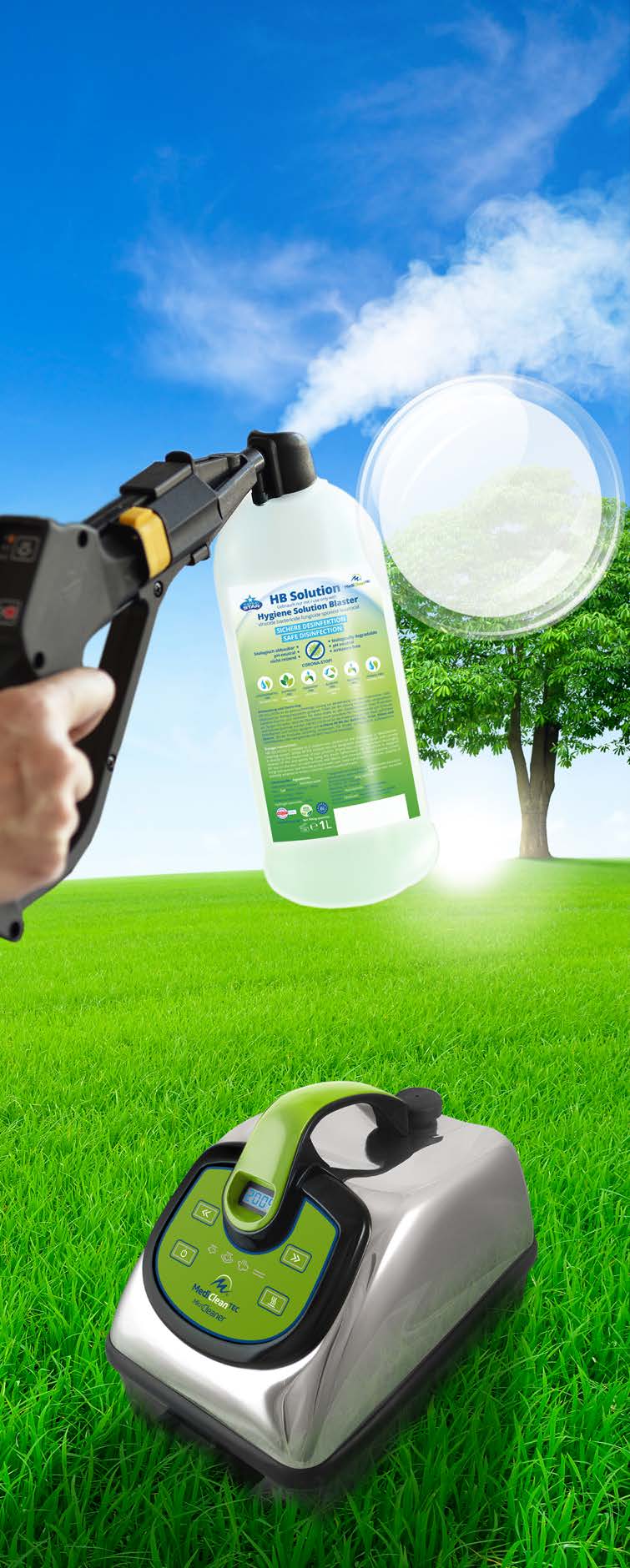 HB Solution — Water-Based Disinfection